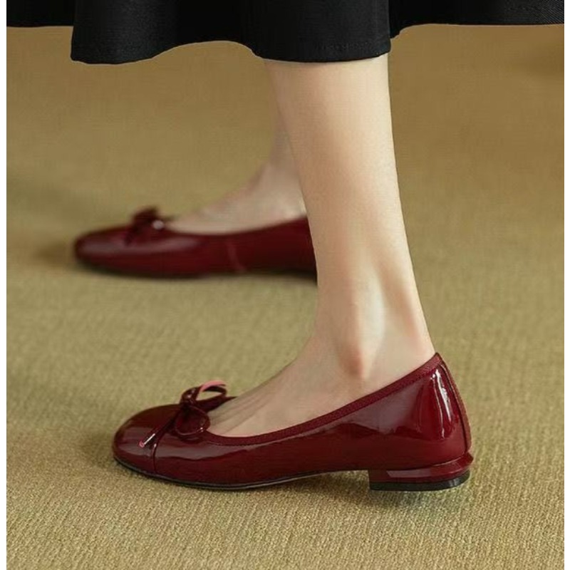 Vrouwen Retro Zachte Strik Pla - Women'S Fashion Loafers recensie en prijs
