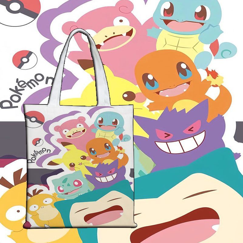 Pokémon schattige canvas tas c - Canvas Tote Bag recensie en prijs