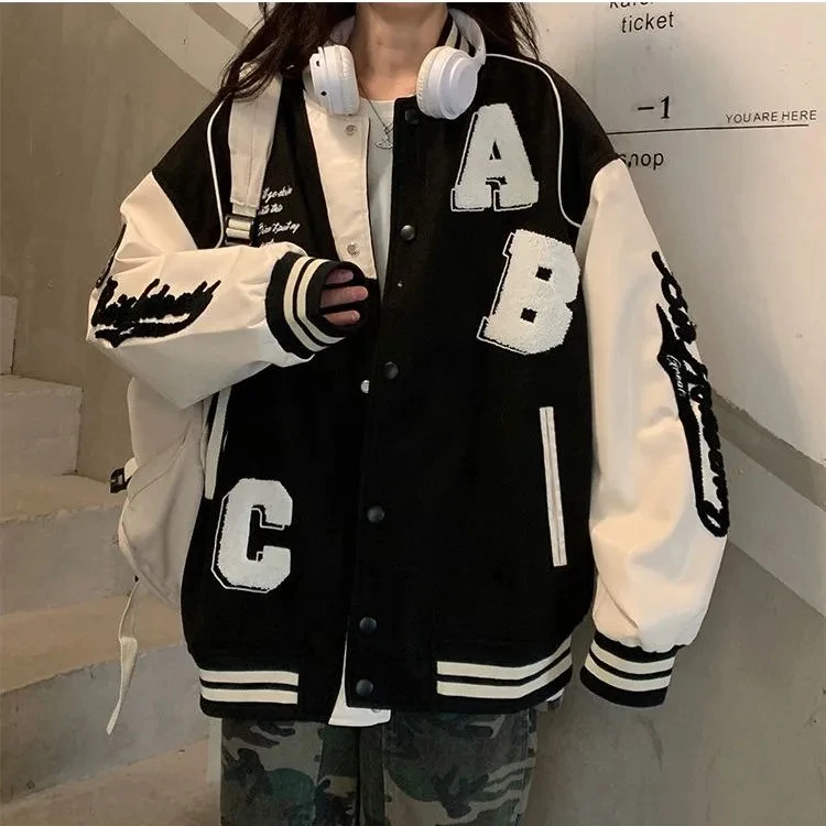 Y2k Lamswol Bomberjack Vrouwel - Women'S Fashion Bomber Jacket recensie en prijs
