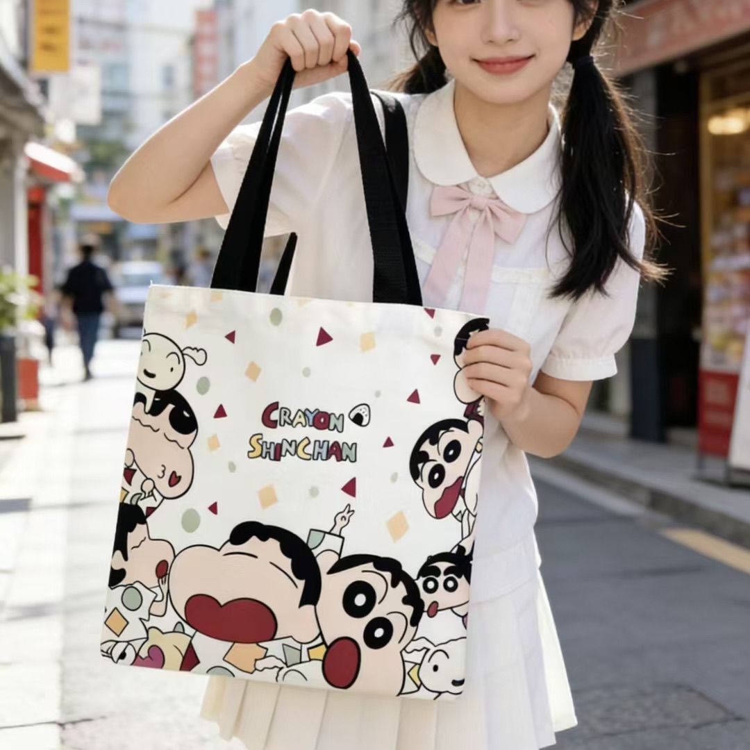2026 Nieuwe Crayon Shin-chan C - Canvas Tote Bag recensie en prijs