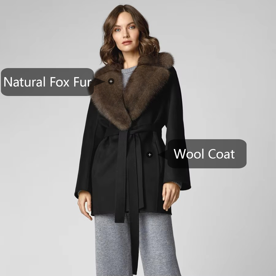 Natuurlijke Vosbontjas met Omg - Women'S Fashion Bomber Jacket recensie en prijs