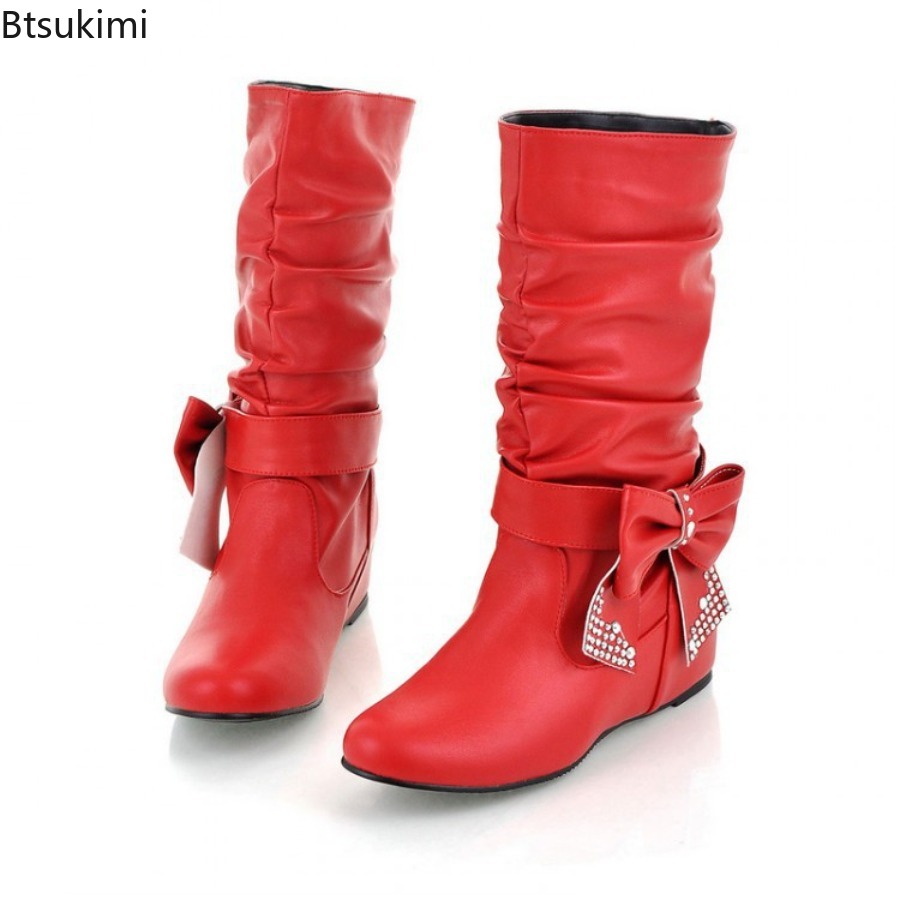 Nieuwe Dames PU-stof Laarzen m - Women'S Fashion Rain Boots recensie en prijs