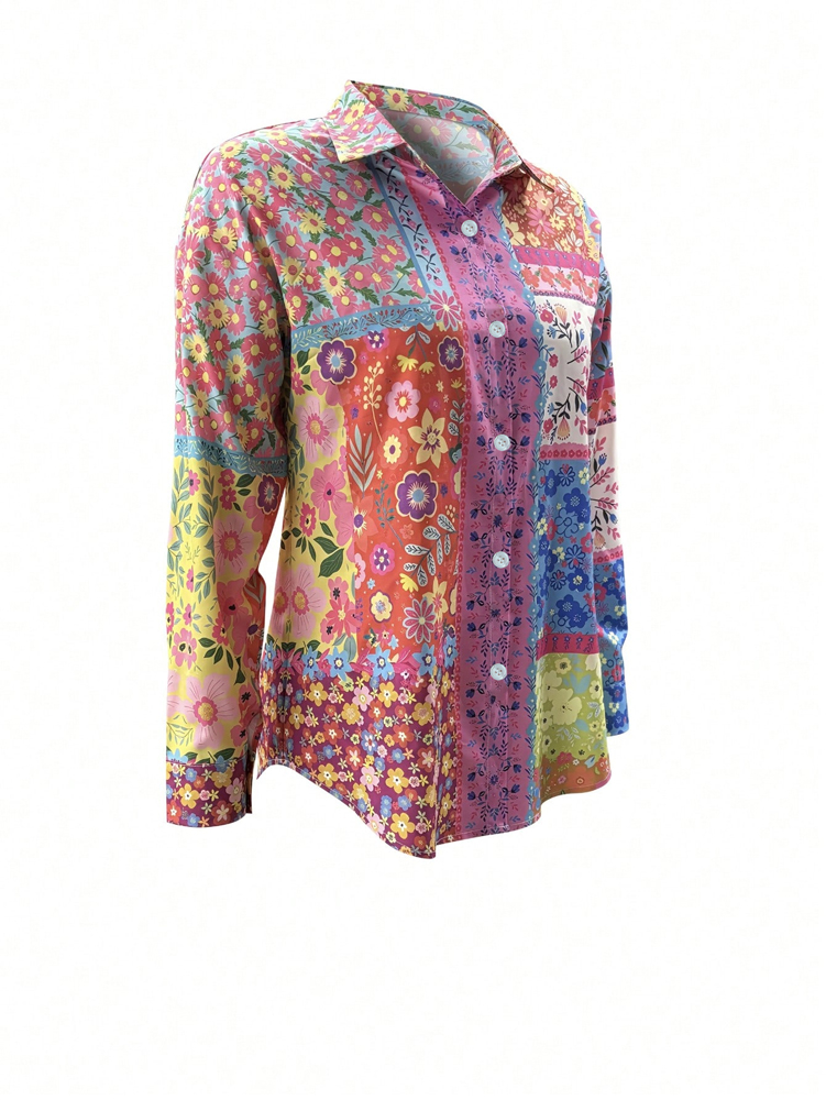 Grote maten, casual blouse met - Women'S Fashion Jersey recensie en prijs