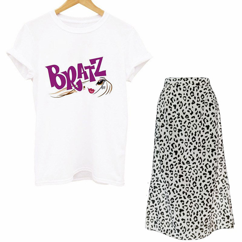Vrouwen Tweedelige Set Straat  - Printed Wrap Skirt recensie en prijs