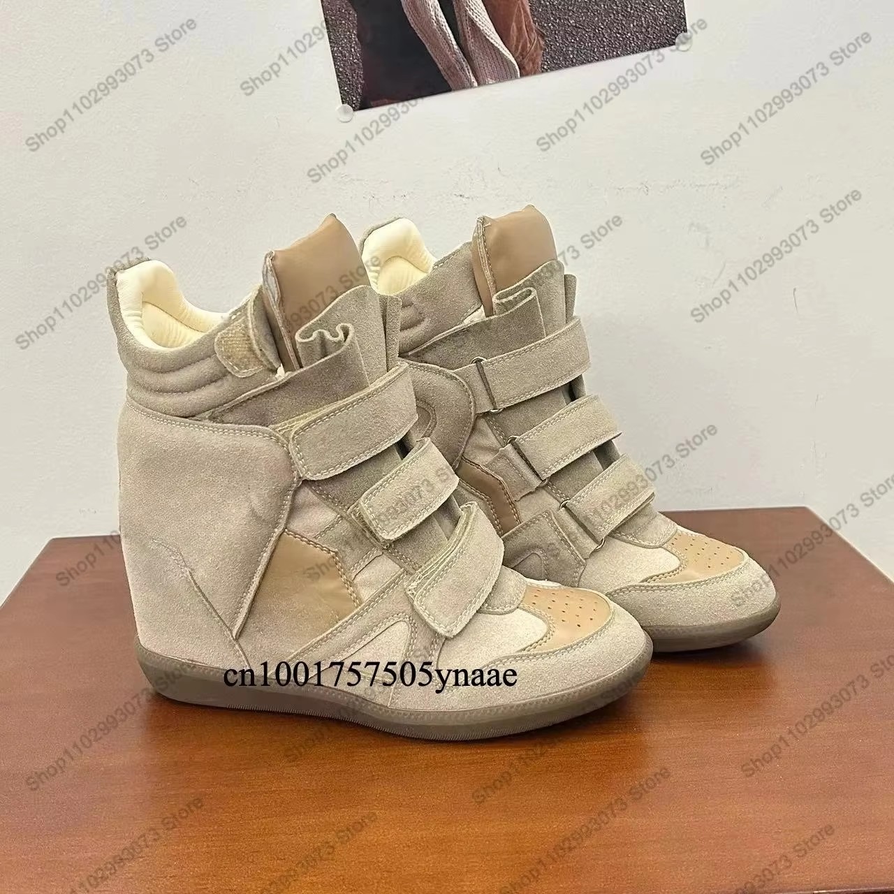 Dames Hoge sneakers met verbor - Women Fashion Show recensie en prijs