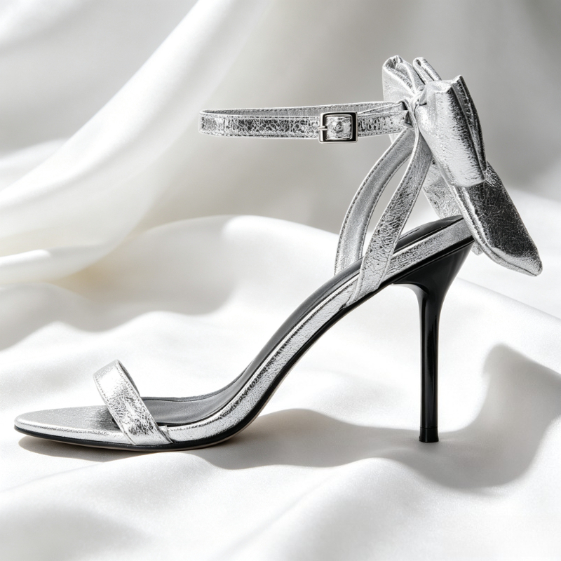 Luxe Zilveren Hakken Sandalen  - Women Fashion Brand recensie en prijs