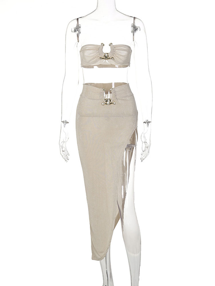 Elegante sexy bandeau-top met  - Asymmetric Top Women recensie en prijs